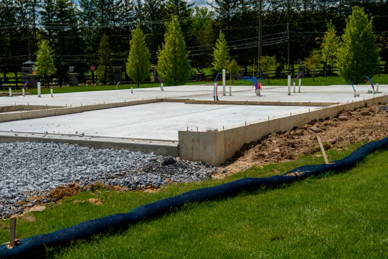 Commercial Slab Installation in Cary, NC